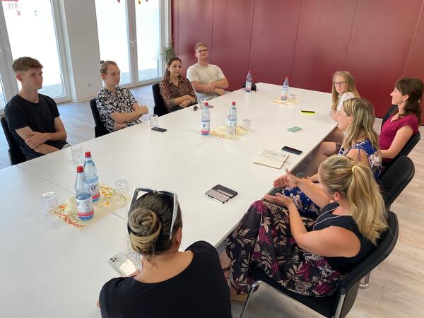 Die Verabschiedung des Jugendbeirats fand im MGT zur Sitzung statt.