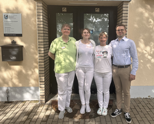 Sarina Dieter, Beatrix Dieter, Sabine Jänsch, Dr. Michael Szczepanski