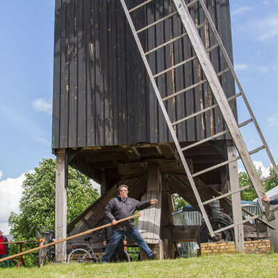 Bild vergrößern: Mühlentag 2016 an der Schmidt-Mühle.