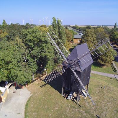 Bild vergrößern: Brehnas Stadtansichten: die Schmidt-Mühle 2014.