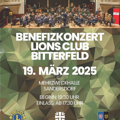 Benefizkonzert Plakat 2025